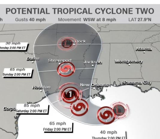 Live updates: Gulf storm approaches US coast – CNN