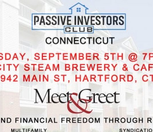 Connecticut Real Estate Passive Investors Club Meet & Greet – Patch.com